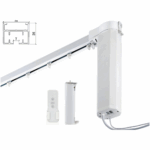 Tringle rideau electrique a cable